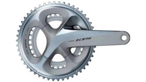 SHIMANO SET DE PÉDALIER 105 FC-R7000 HOLLOWTECH II-ARGENT