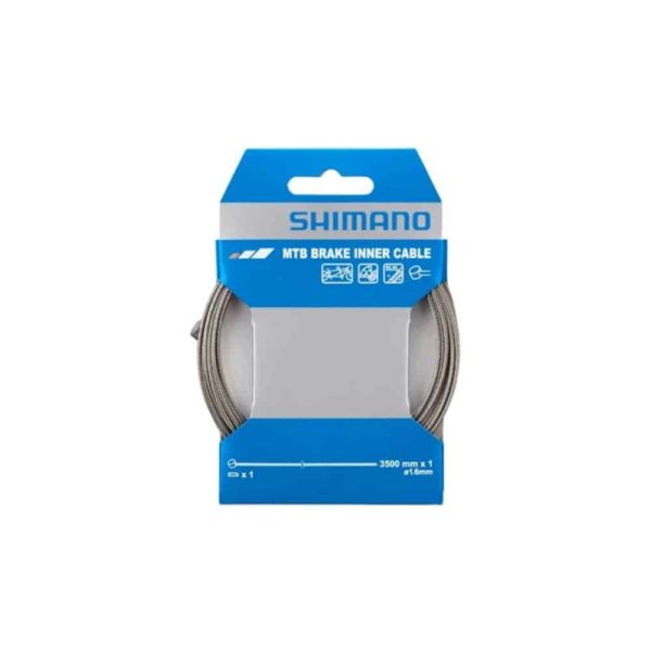 Shimano Câble de frein MTB 1.6x3500mm inox